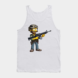 Tactical Yellow People Tank Top